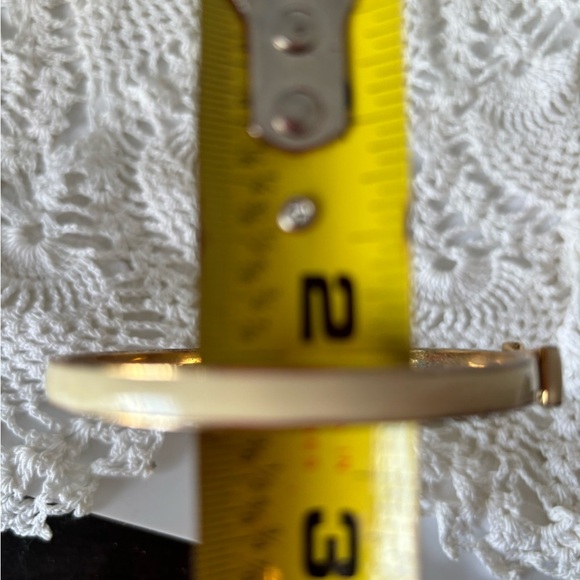 Kate Spade Gold and Cream Bow Bracelet - Picture 7 of 7